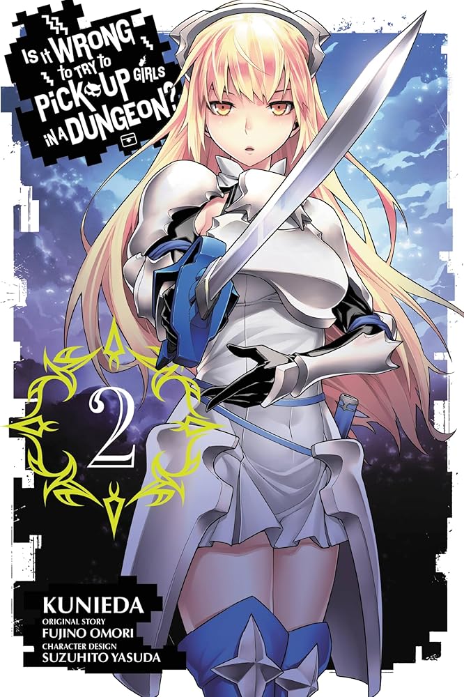 Is It Wrong to Try to Pick Up Girls in a Dungeon?, Vol. 2 - manga cover image