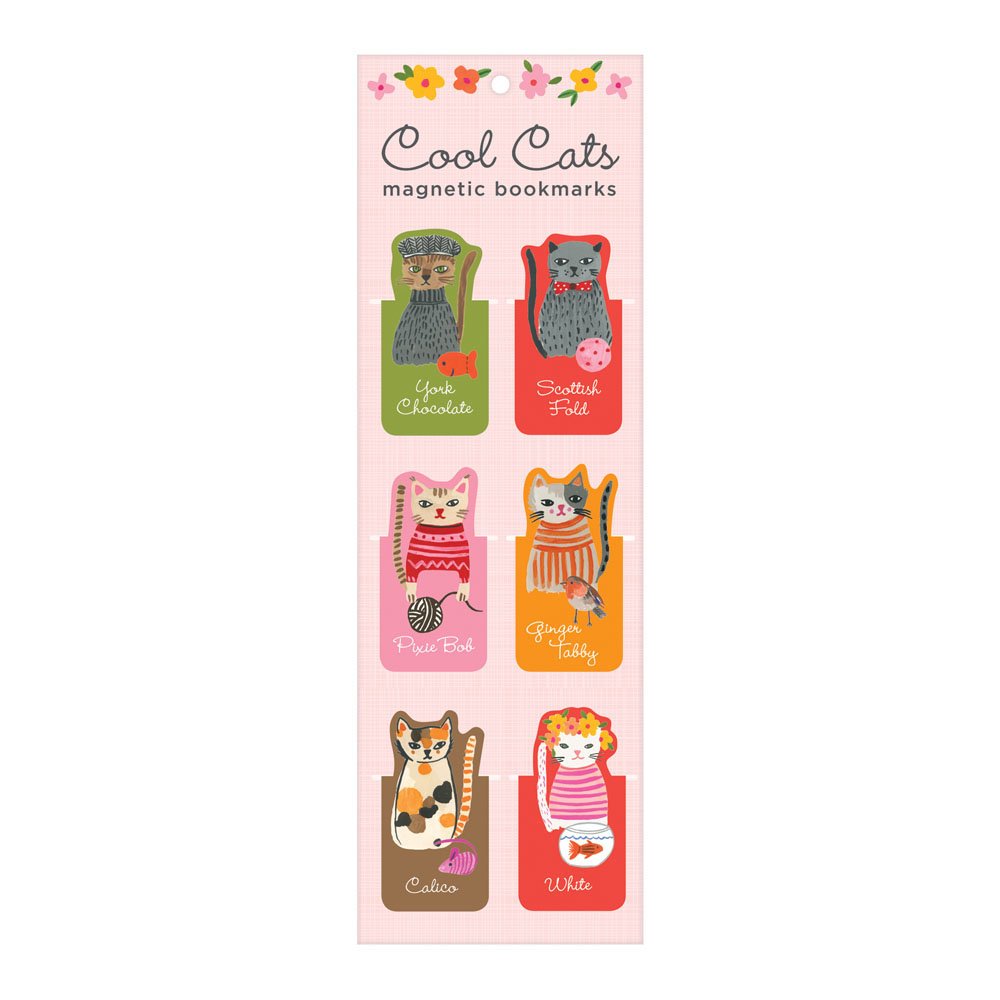 Cool Cats Magnetic Bookmarks cover image