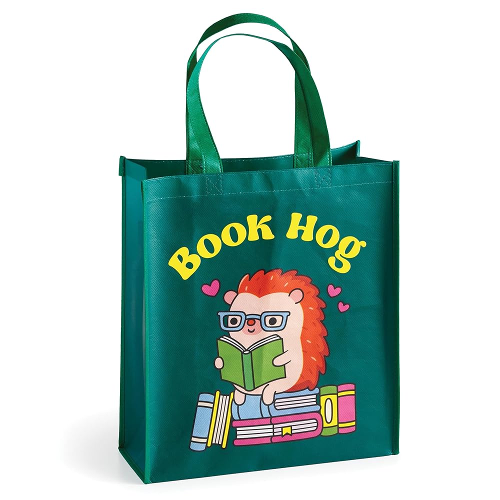 Book Hog Reusable Shopping Bag cover image
