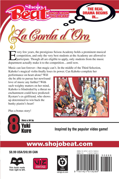 La Corda d’Oro Vol. 8