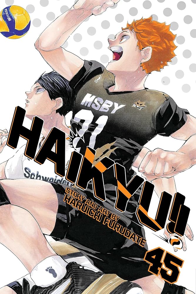 Haikyu!!, Vol. 45 cover image