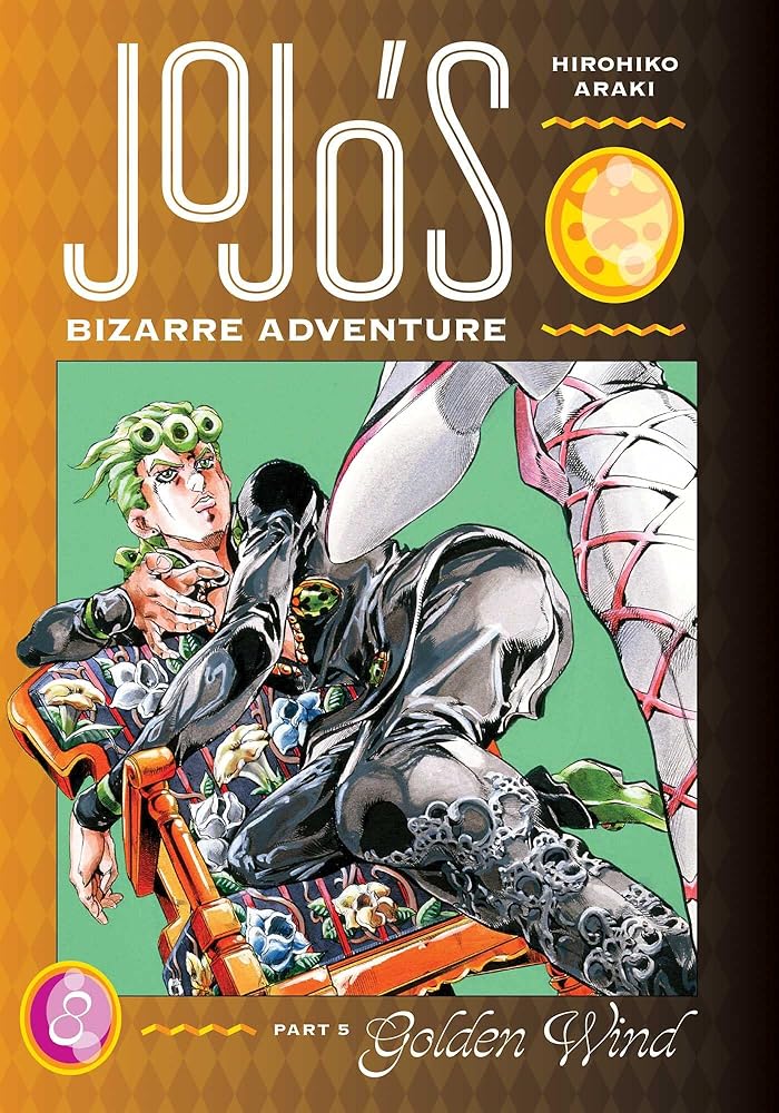 JoJo's Bizarre Adventure: Part 5--Golden Wind, Vol. 8 cover image