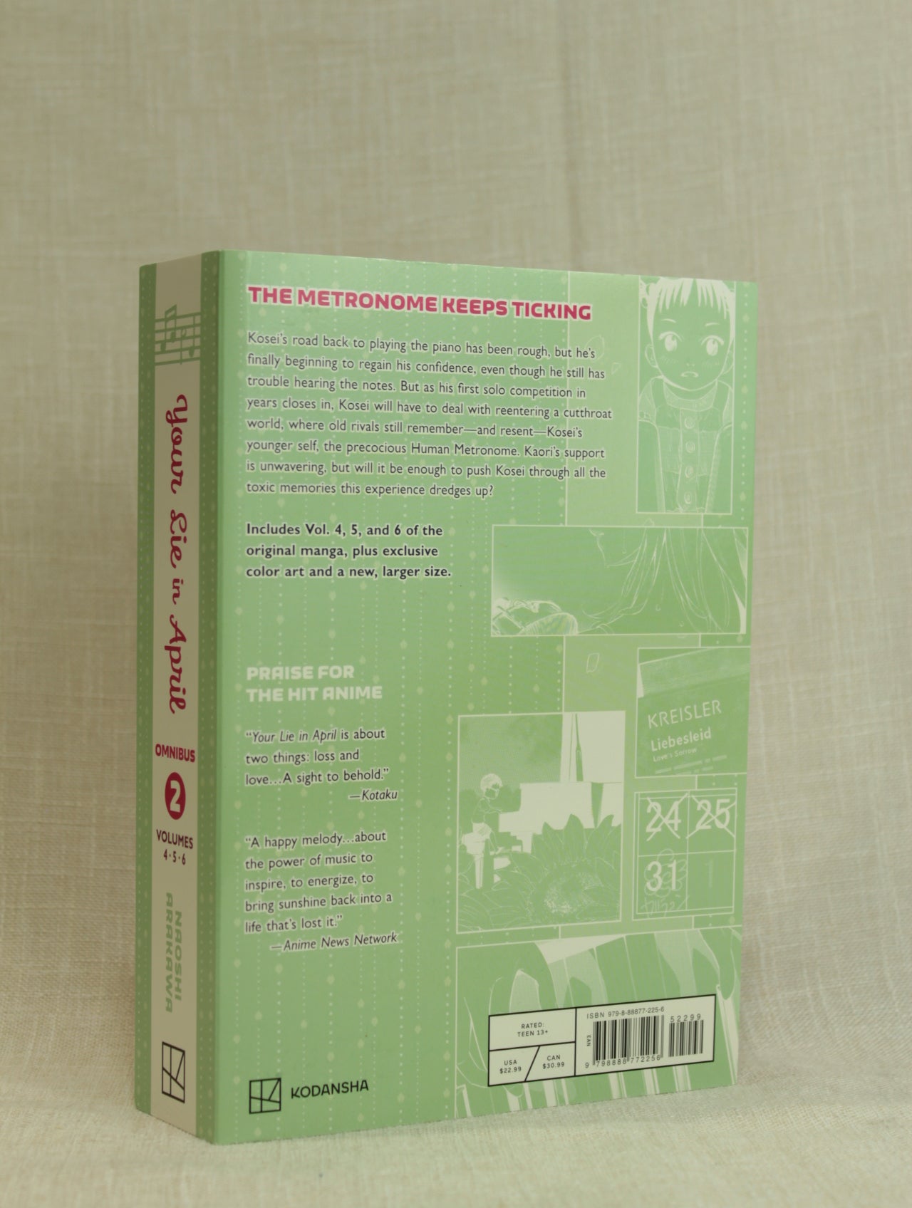 Your Lie in April Omnibus 2 (Vol. 4-6)