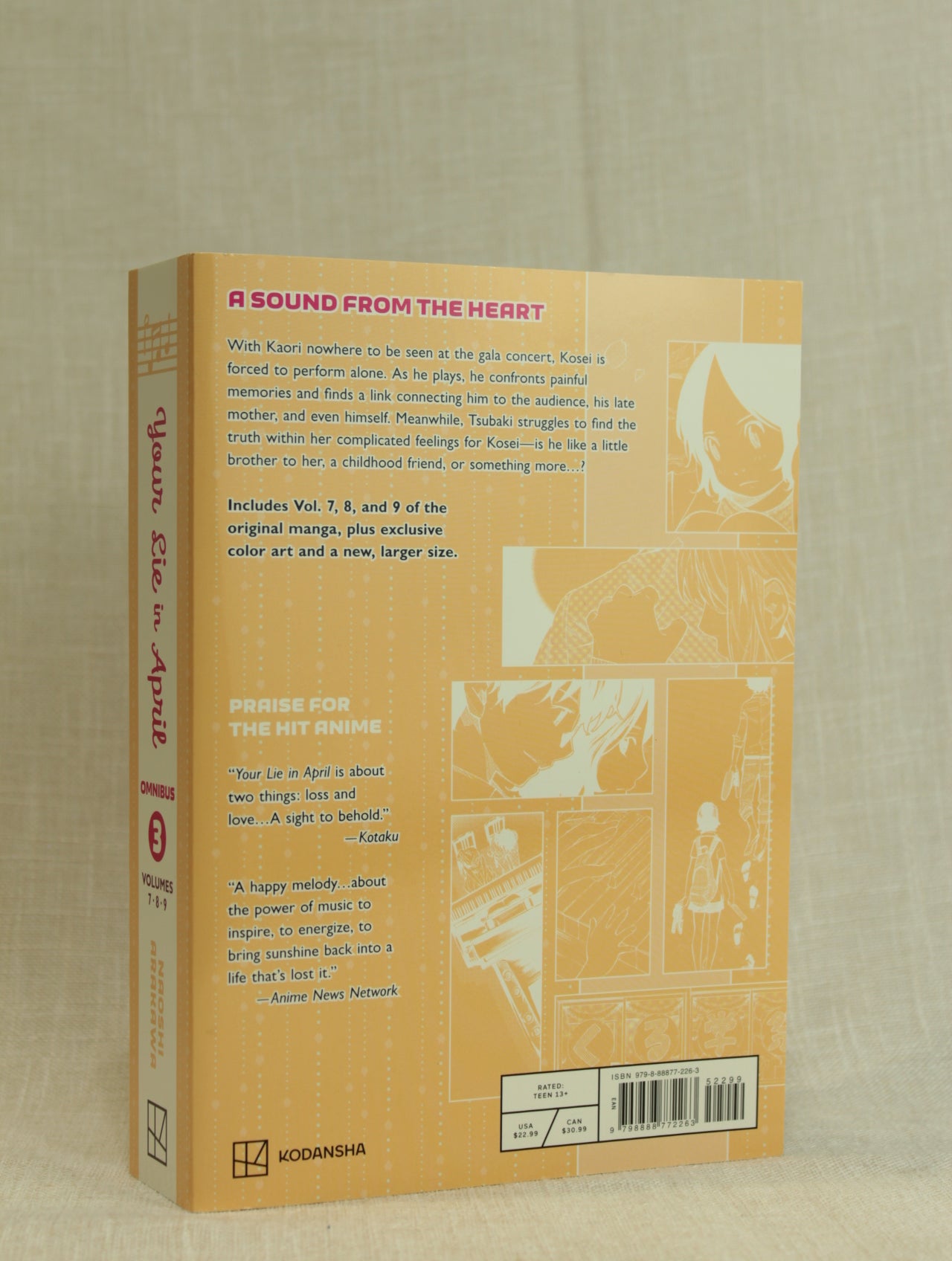 Your Lie in April Omnibus 3 (Vol. 7-9)