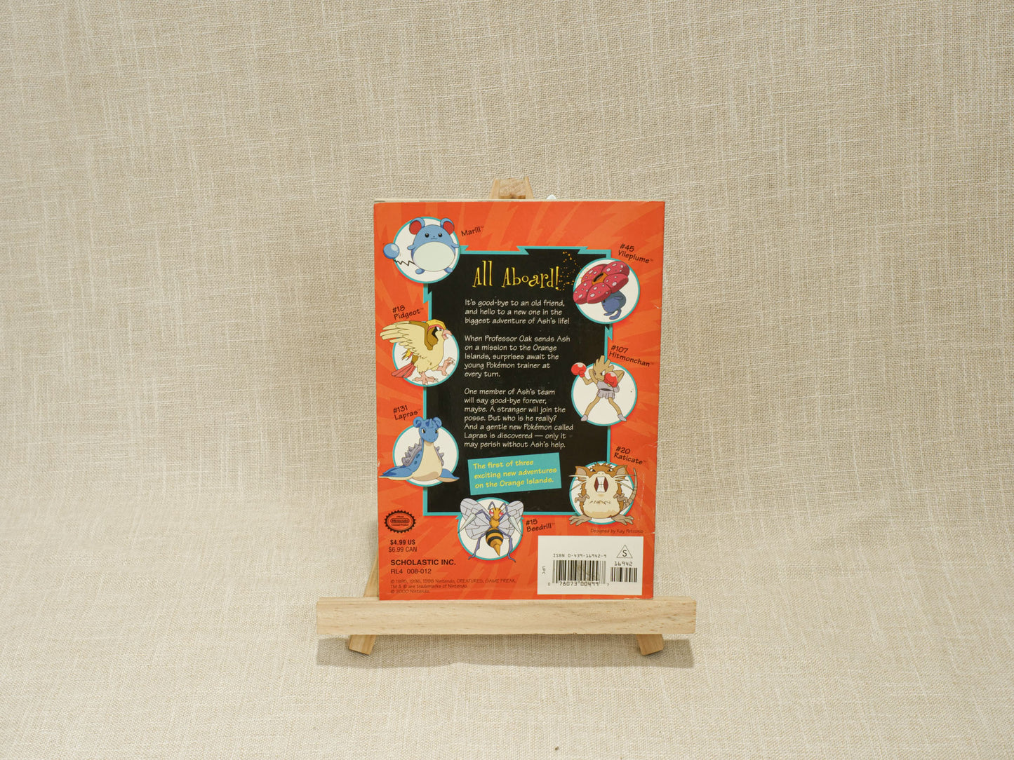 Pokemon Chapter Book #9 Journey to the Orange Islands