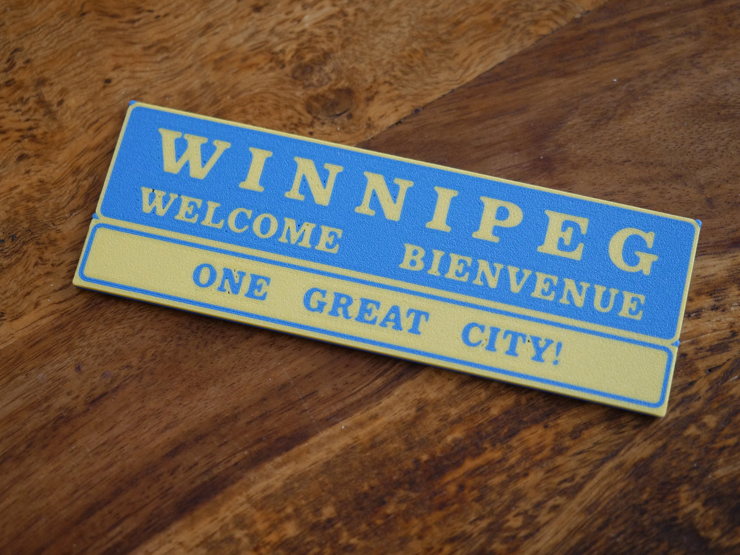 Winnipeg "One Great City" Magnet
