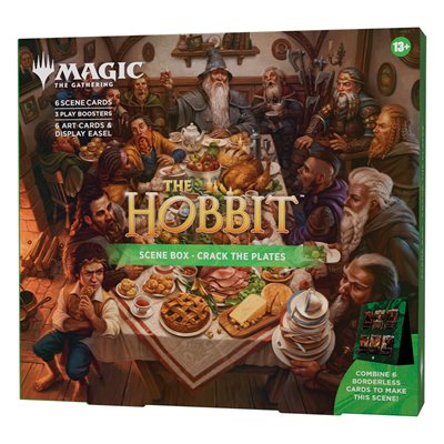 The Hobbit Scene Box display easel