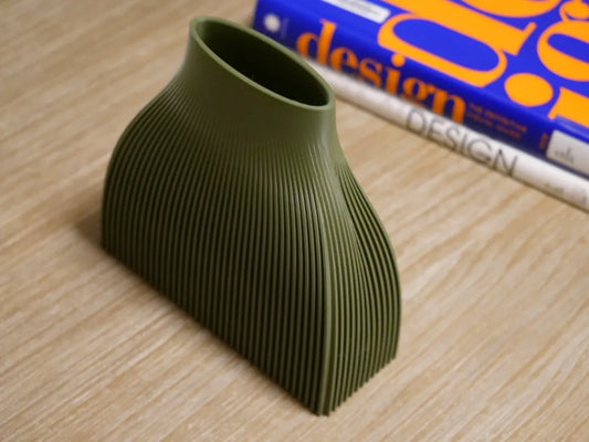 Pleated Skirt Vase