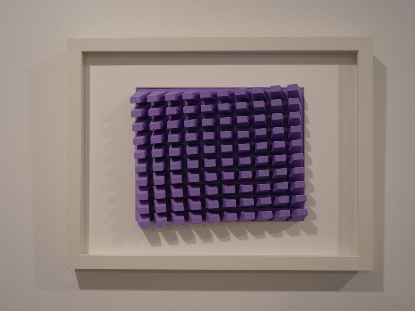 3D Twist Art "Ube" - Framed