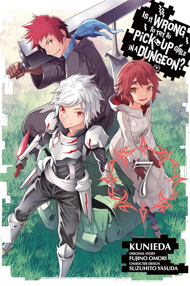 Is It Wrong to Try to Pick Up Girls in a Dungeon?, Vol. 7 (manga) (Is It Wrong to Try to Pick Up Girls in a Dungeon? Memoria Freese, 7) cover image