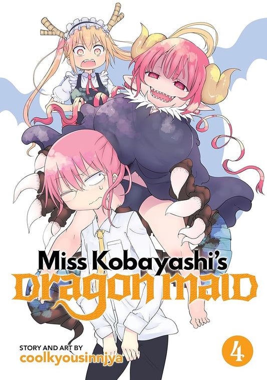 Miss Kobayashi's Dragon Maid Vol. 4 cover image