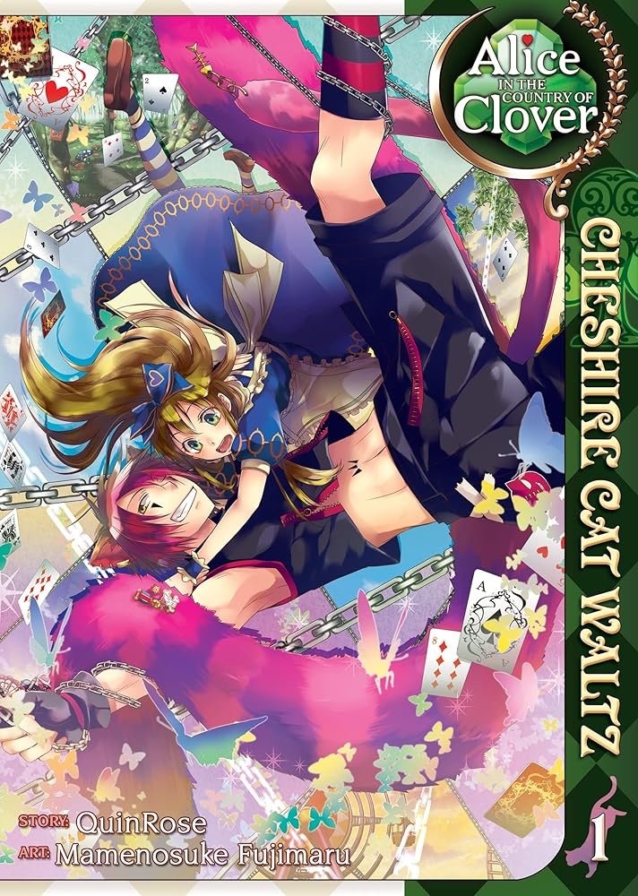 Alice in the Country of Clover: Cheshire Cat Waltz, Vol. 1 cover image