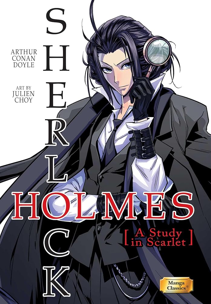 Manga Classics: Sherlock Holmes Vol. 1 A Study in Scarlet (Paperback) (1) cover image