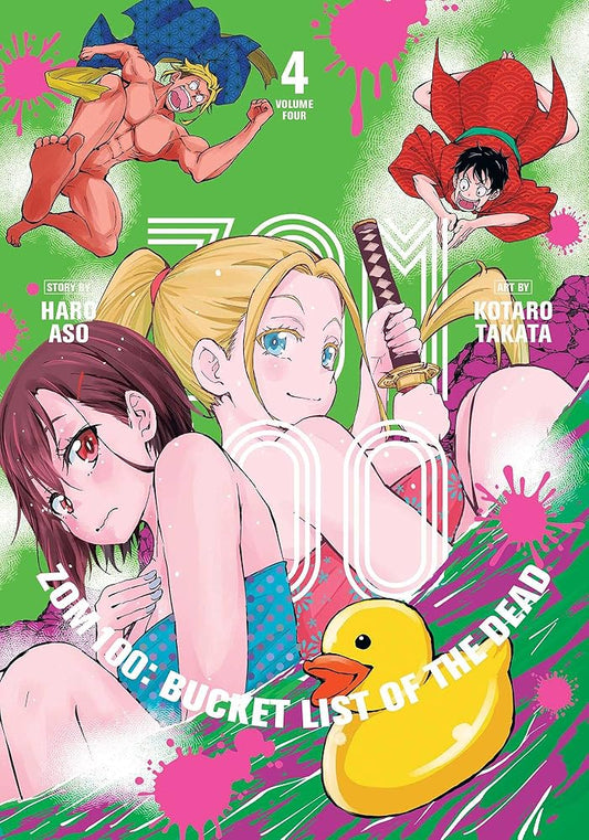 Zom 100: Bucket List of the Dead, Vol. 4 cover image
