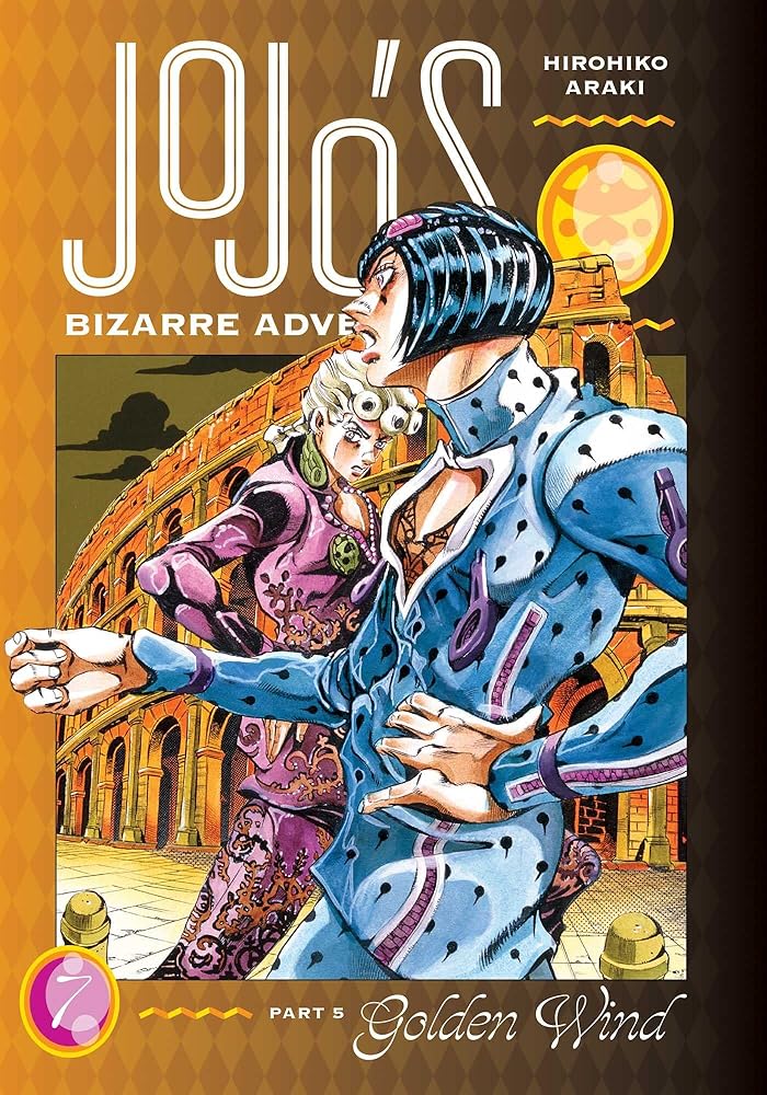 JoJo's Bizarre Adventure: Part 5--Golden Wind, Vol. 7 cover image