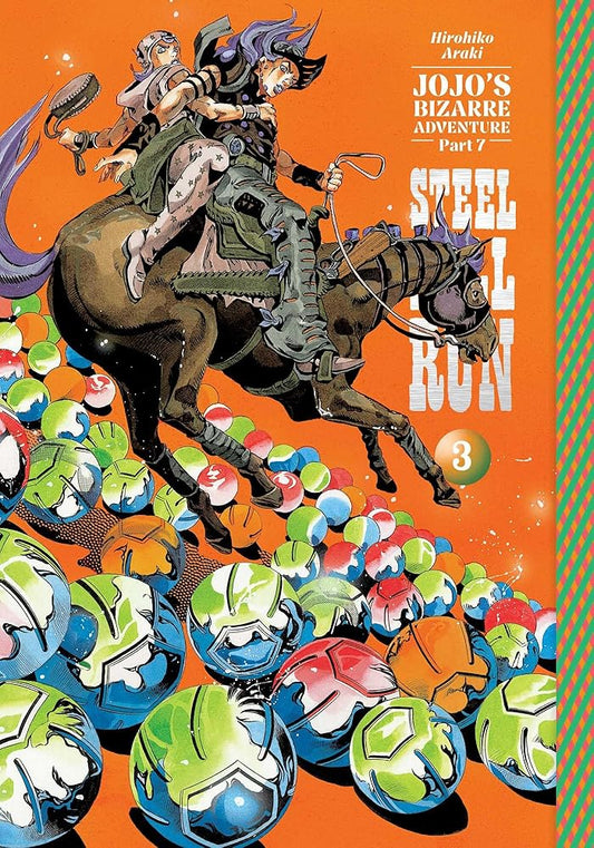 JoJo's Bizarre Adventure: Part 7--Steel Ball Run, Vol. 3 cover image