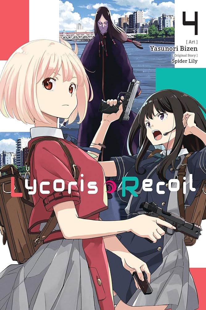Lycoris Recoil, Vol. 4 (manga) (Volume 4) (Lycoris Recoil (manga), 4) cover image
