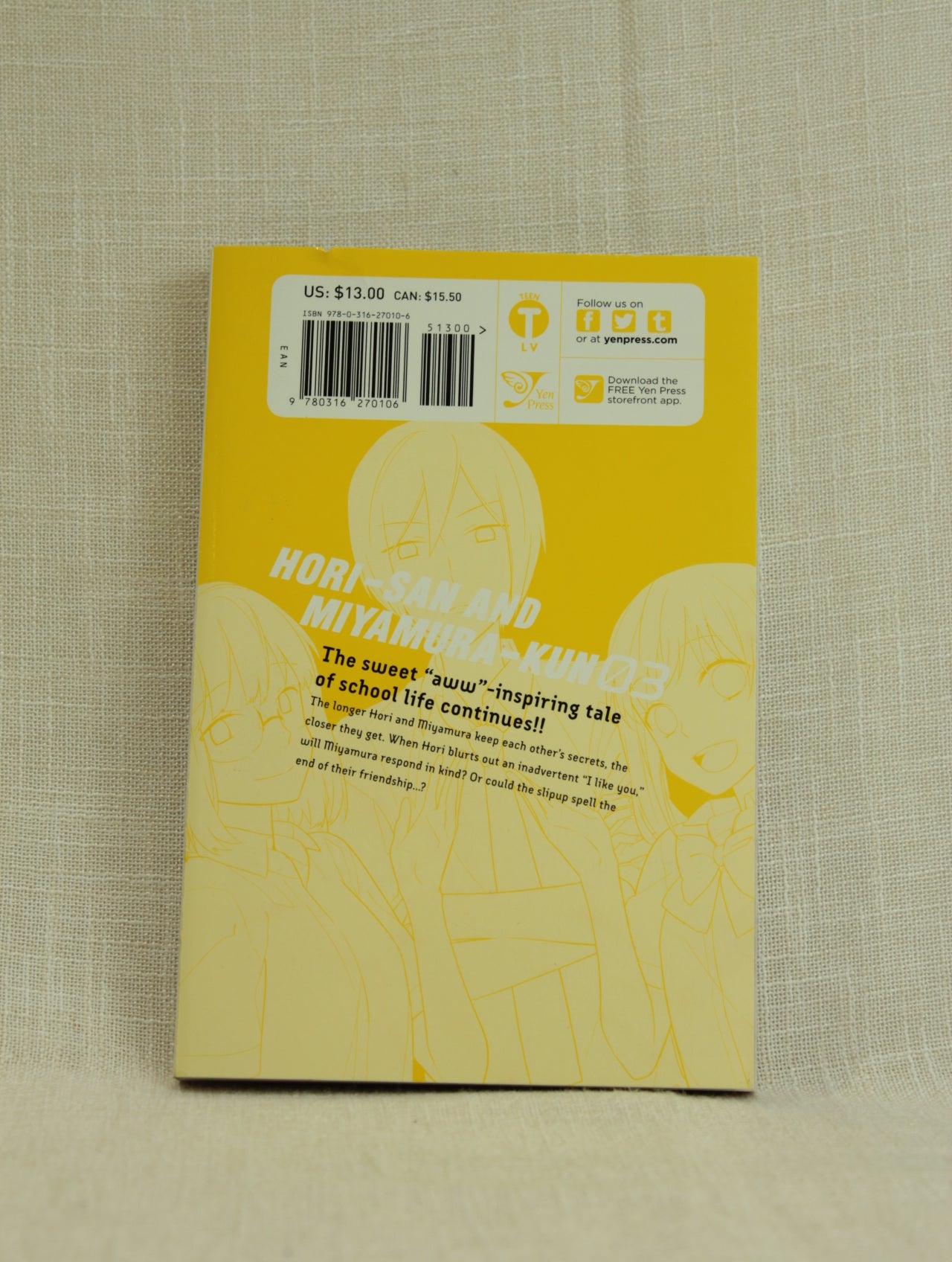 Horimiya, Vol. 3