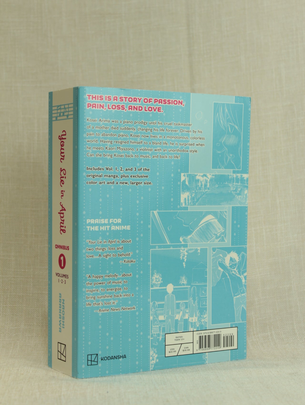 Your Lie in April Omnibus 1 (Vol. 1-3)