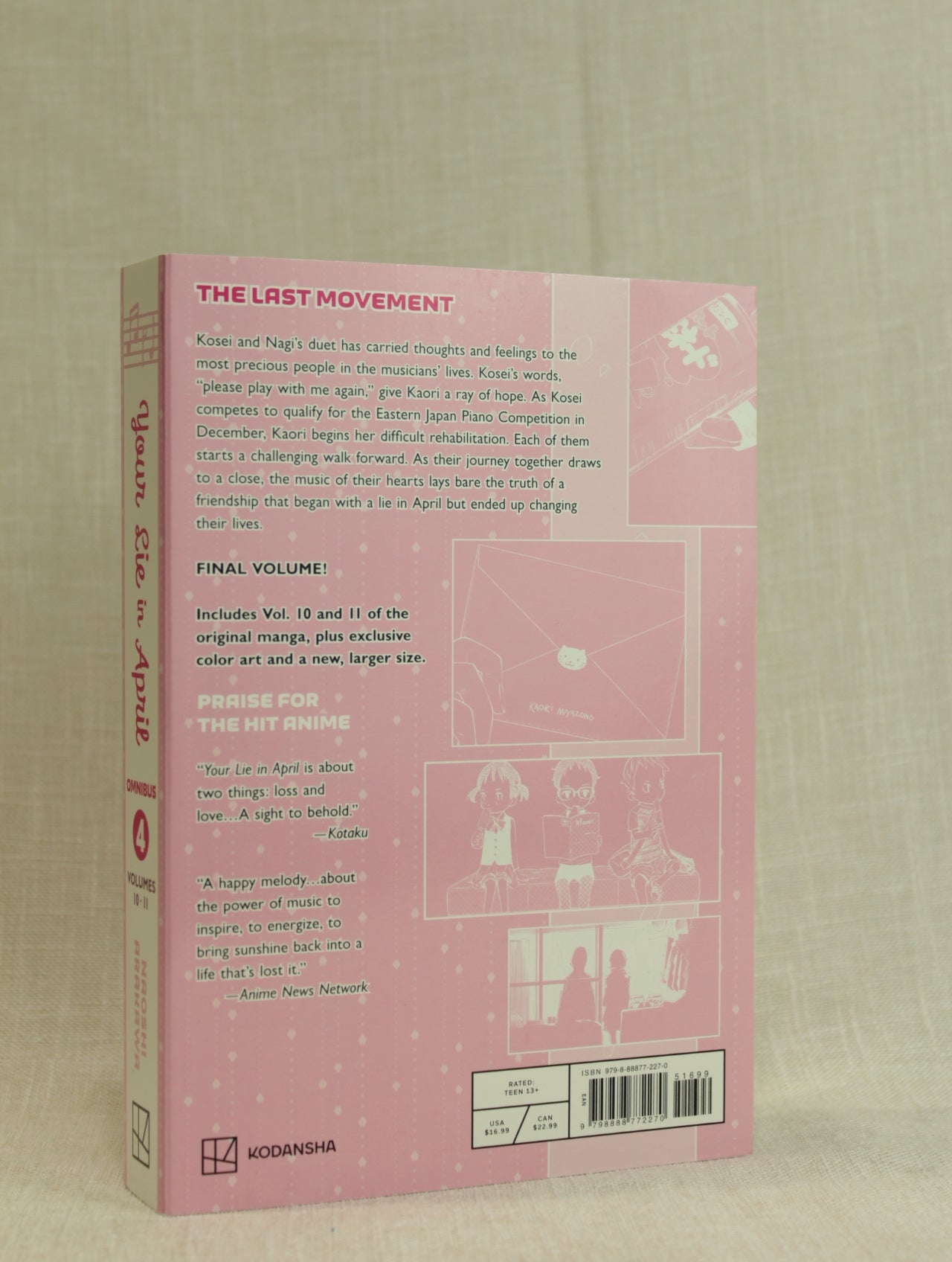 Your Lie in April Omnibus 4 (Vol. 10-11)