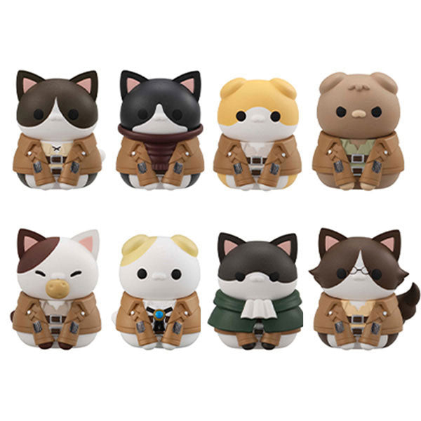 Mega Cat Project Attack On Nyanko Survey Corps Mini Figures x 1