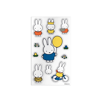 Galison Miffy Sticker Tin – 22 Pages of Miffy Stickers and 2 Pages of Puffy Miffy Stickers