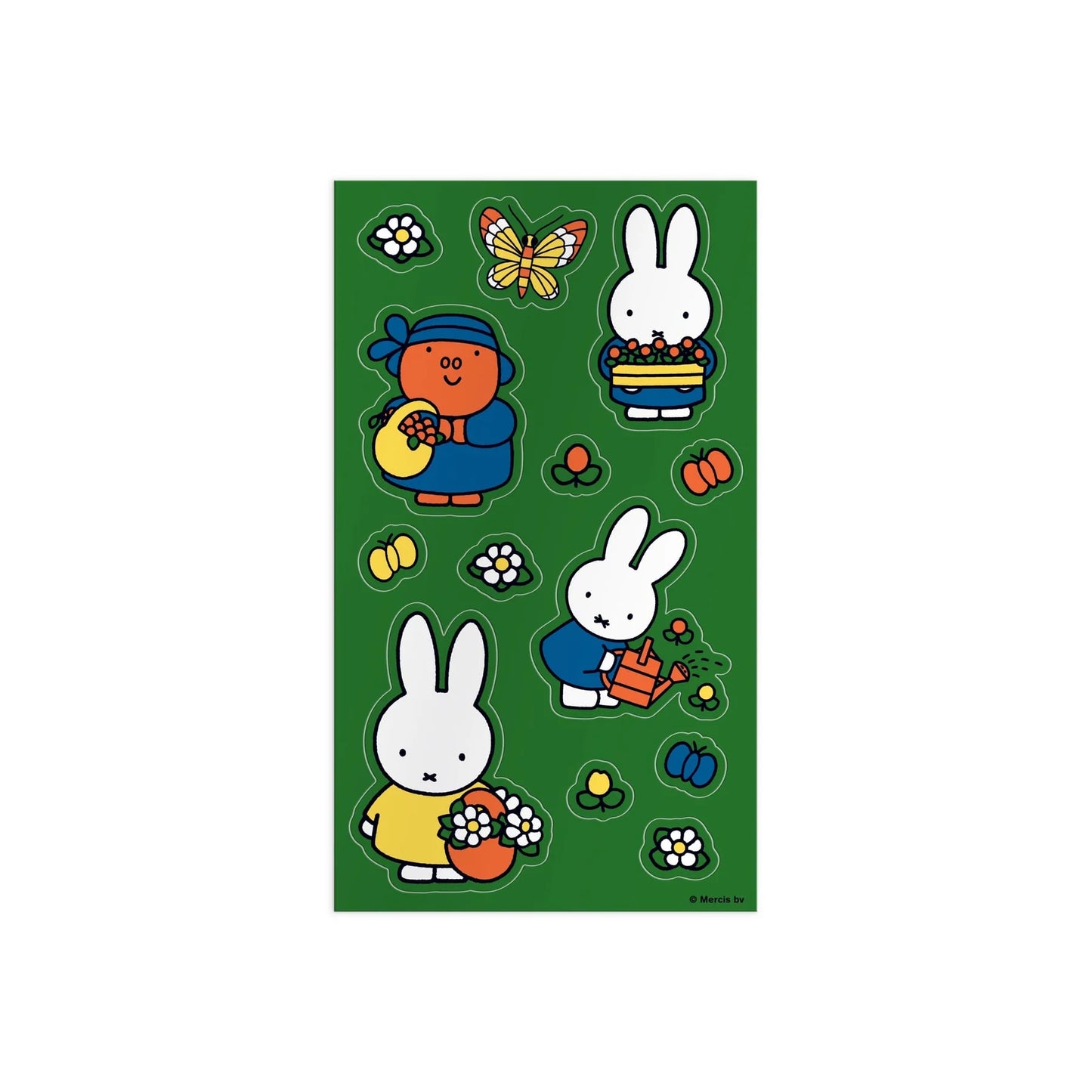 Galison Miffy Sticker Tin – 22 Pages of Miffy Stickers and 2 Pages of Puffy Miffy Stickers