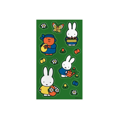 Galison Miffy Sticker Tin – 22 Pages of Miffy Stickers and 2 Pages of Puffy Miffy Stickers