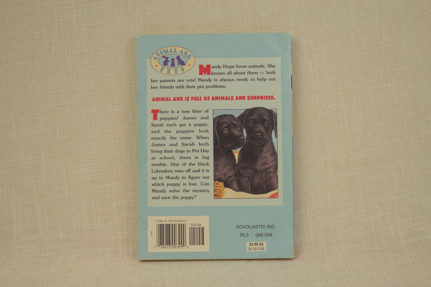 Puppy Puzzle (Animal Ark Pets, #1)
