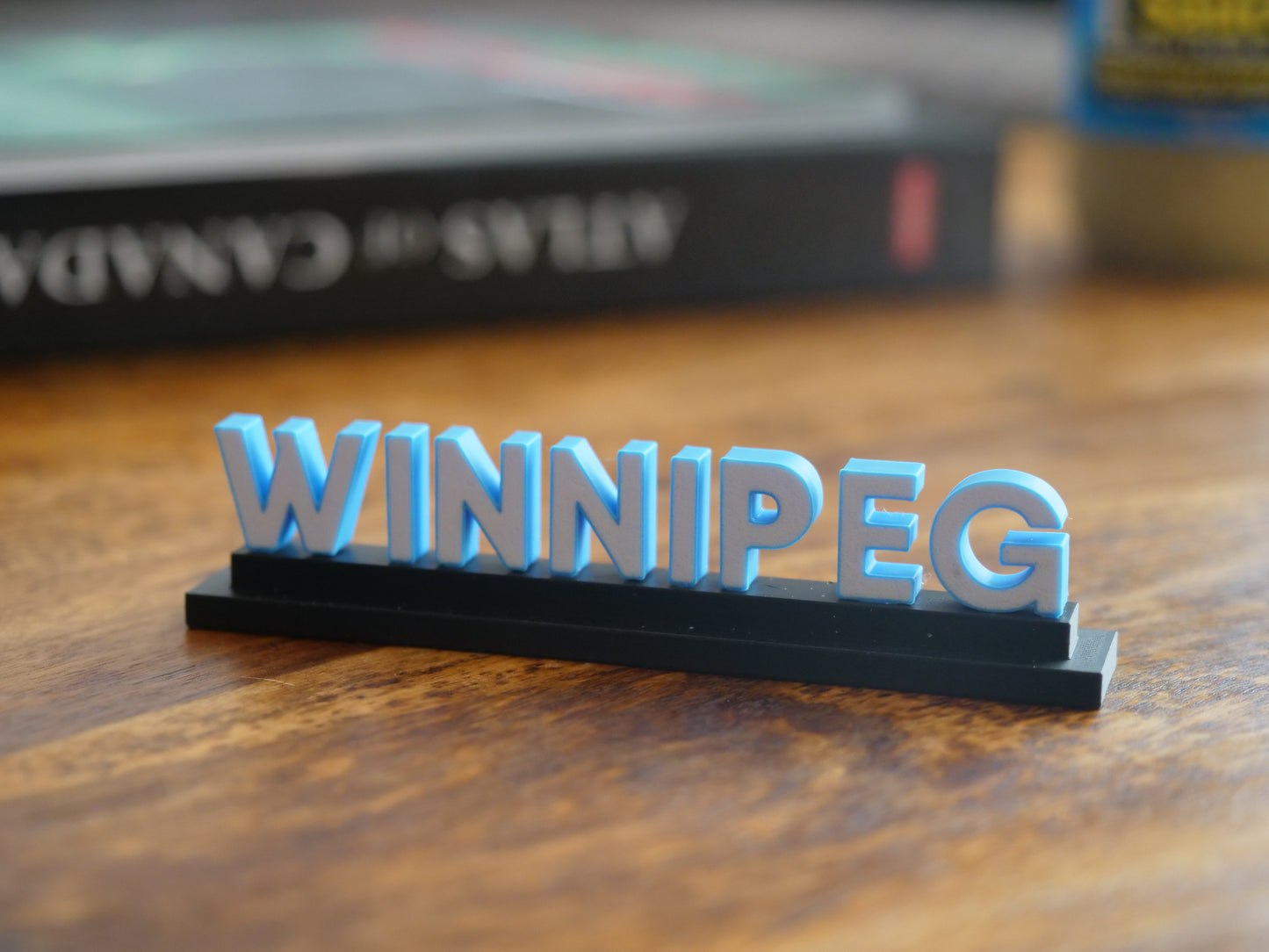 Model Winnipeg Sign - 3D Miniature from the Forks
