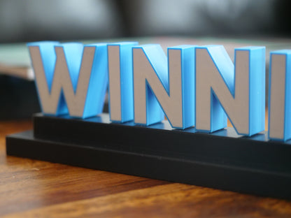 Model Winnipeg Sign - 3D Miniature from the Forks