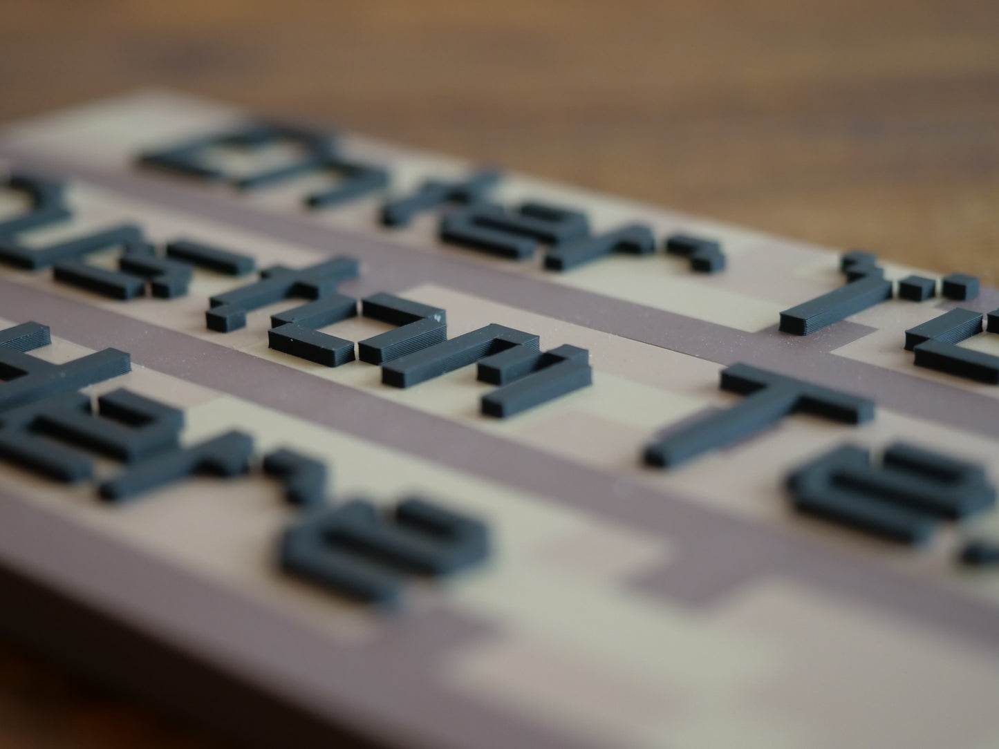 Custom 3D Minecraft Sign