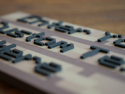 Custom 3D Minecraft Sign