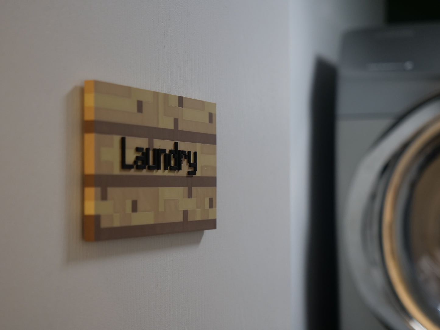 Custom 3D Minecraft Sign