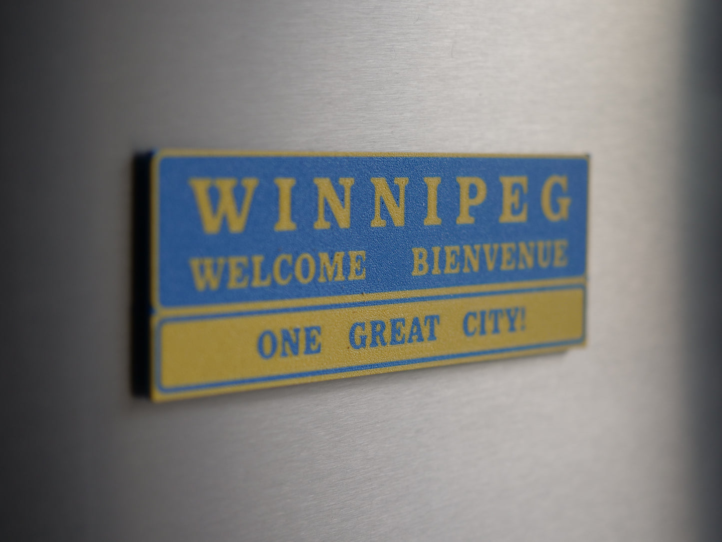 Winnipeg "One Great City" Magnet