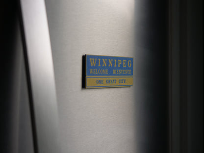 Winnipeg "One Great City" Magnet