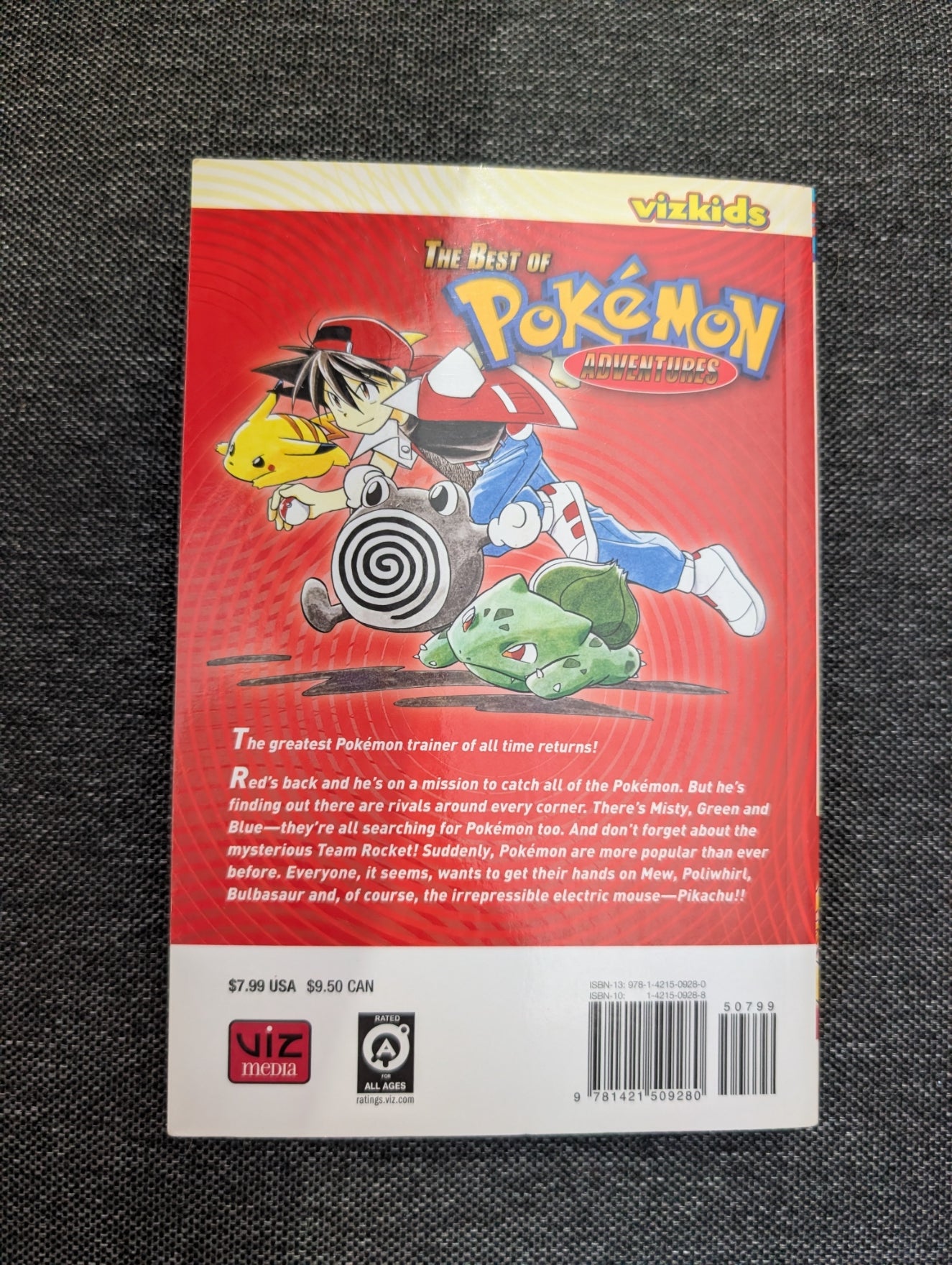 The Best Of Pokemon Adventures Red