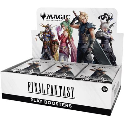 Magic: The Gathering Final Fantasy Play Booster display box