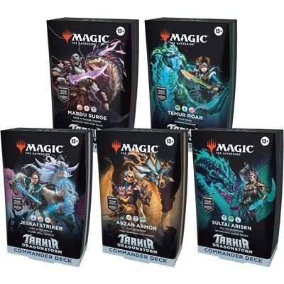 Magic: The Gathering Tarkir Dragonstorm Commander Decks