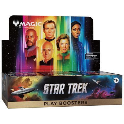Magic: The Gathering Star Trek Play Booster display box