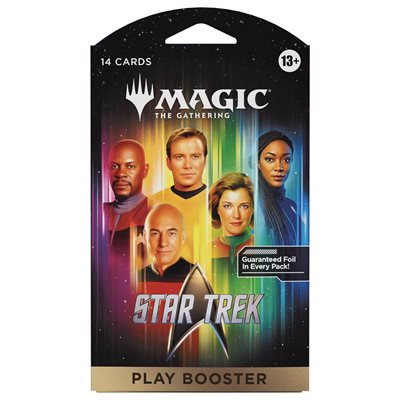 Magic: The Gathering Star Trek Sleeved Booster pack