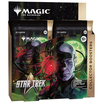 Magic: The Gathering Star Trek Collector Booster display box