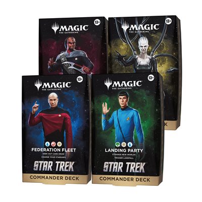 Magic: The Gathering Star Trek Commander Decks
