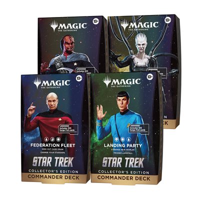 Magic: The Gathering Star Trek Collector Commander Decks