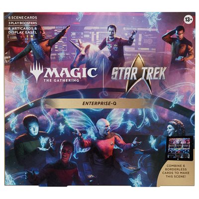 Star Trek scene card display easel