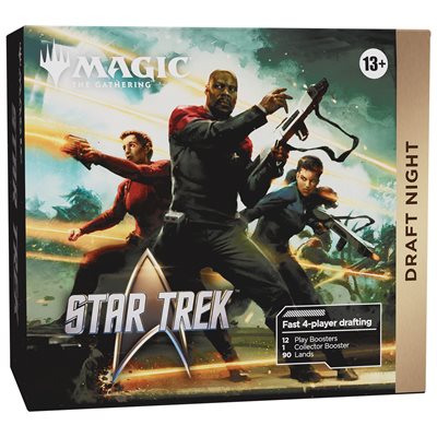 Magic: The Gathering Star Trek Draft Night box