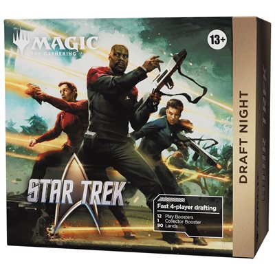 Star Trek Draft Night components