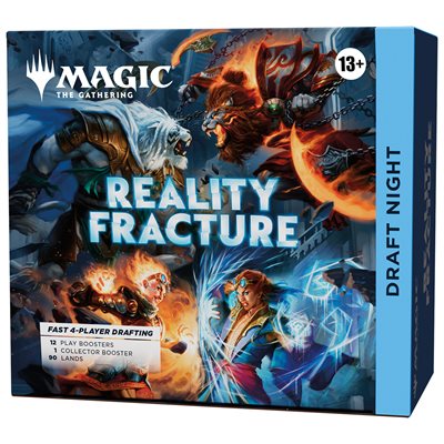 Reality Fracture Draft Night components