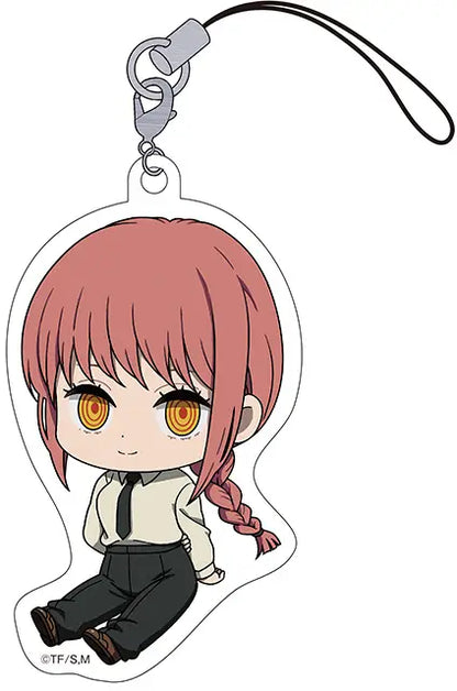 Chainsaw Man Petanko Trading Acrylic Strap Keychain x 1