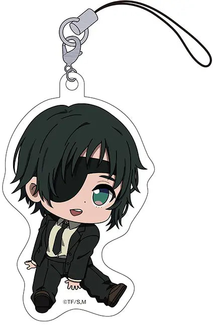 Chainsaw Man Petanko Trading Acrylic Strap Keychain x 1